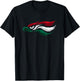 Mexican Eagle With Mexico Flag - Hecho En Mexico T-Shirt - T-Shirt | Black