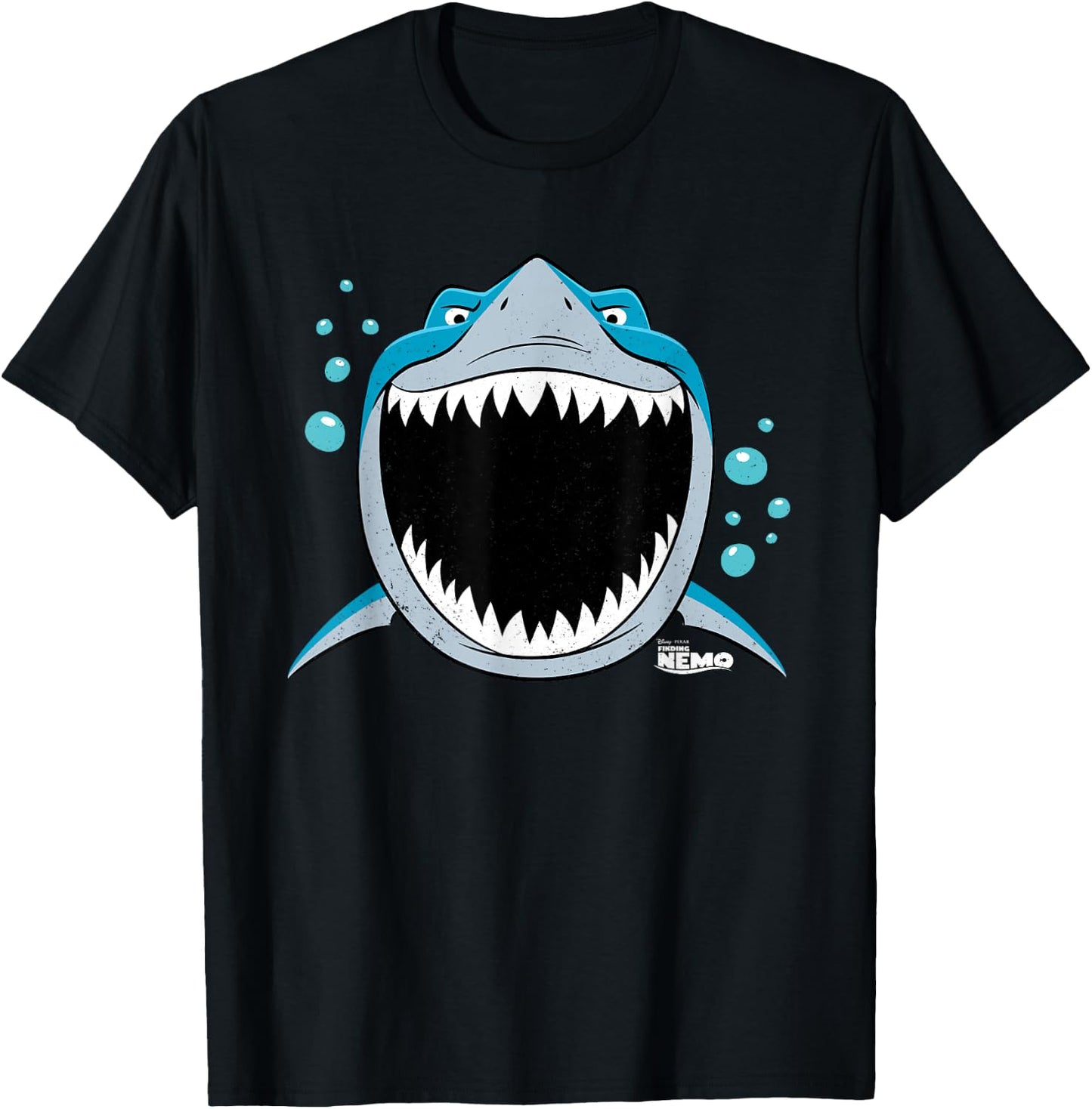 Disney PIXAR Finding Nemo Bruce JAWsome T-Shirt - T-Shirt | Black