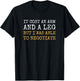 Leg Arm Amputee Funny Prosthetic Amputation Men Gifts T-Shirt - T-Shirt | Black
