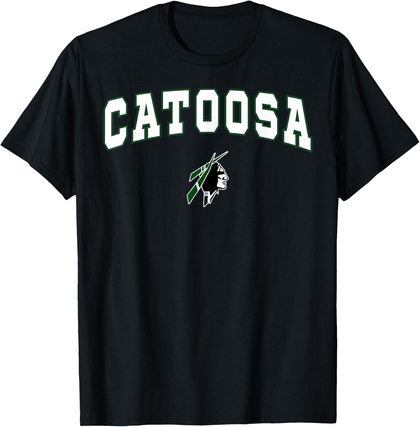Catoosa High School Indians C2 T-Shirt - T-Shirt | Black