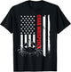 Crab Whisperer American Flag Crab Lover Crab Fishing T-Shirt - T-Shirt | Black