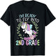 Kids I'm Ready To Fly Into 2nd Grade First Day Of School T-Shirt - T-Shirt | Black