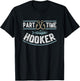 Part Time Hooker | Fishing T-Shirt - T-Shirt | Black