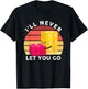 Funny I Will Never Let You Go | Retro Building Blocks T-Shirt - T-Shirt | Black