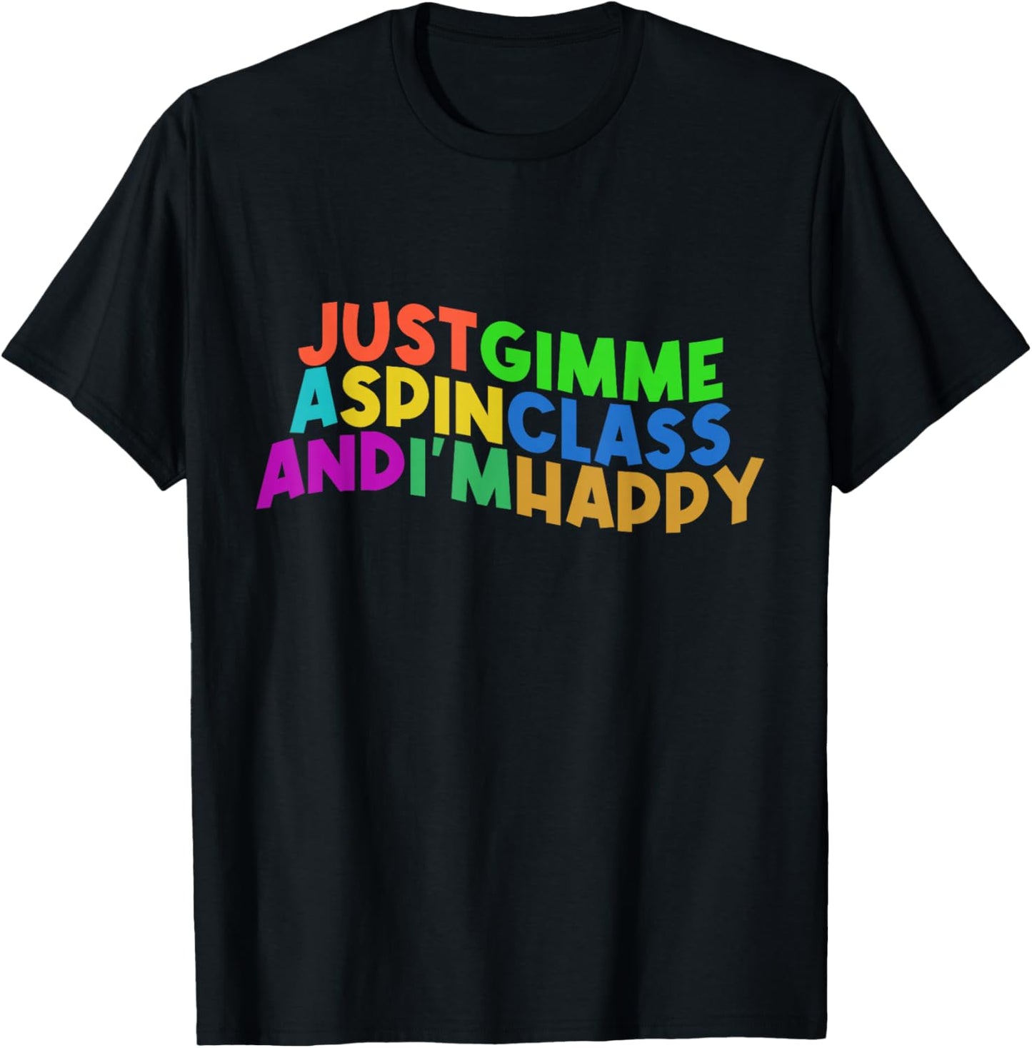 Spin Class Queen Funny Spinning Class Fitness Exercise T-Shirt - T-Shirt | Black