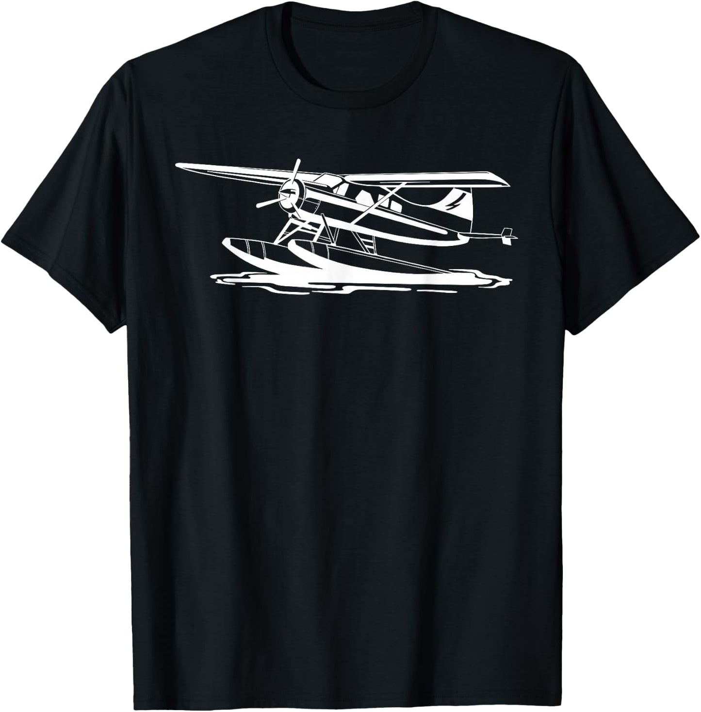 Seaplane T-Shirt - T-Shirt | Black