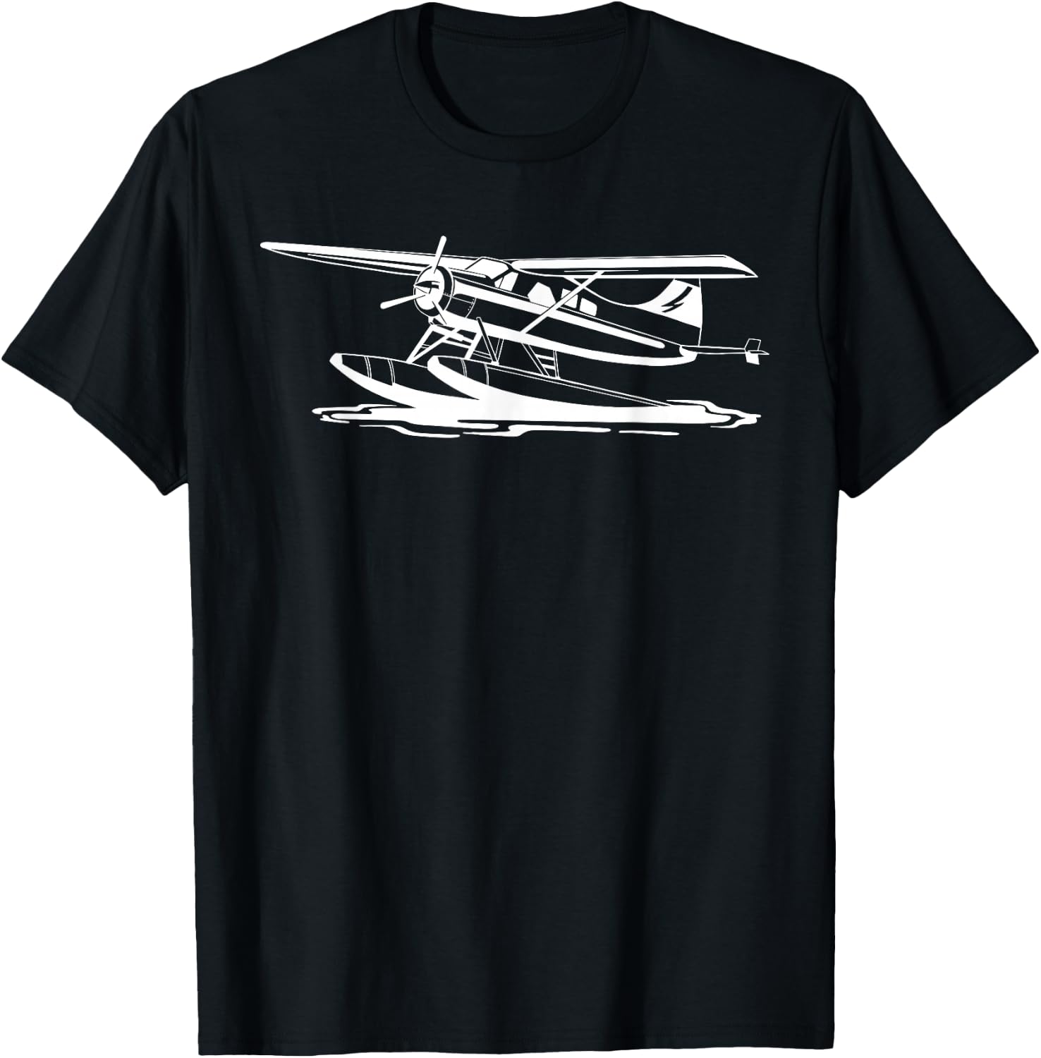 Seaplane T-Shirt - T-Shirt | Black