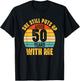 Funny 50th Wedding Anniversary 50 Years Marriage Husband Him T-Shirt - T-Shirt | Black
