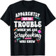 Scrapbooking Friends Besties Buddies Apparently We're T-Shirt - T-Shirt | Black