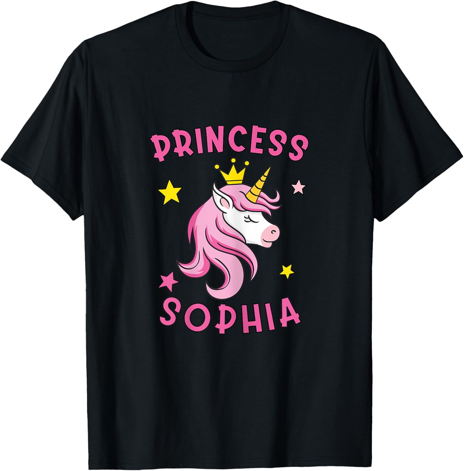 Princess Sophia T-Shirt - T-Shirt | Black