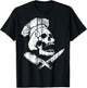 Cool Culinary Gangster Gift Pro Cooking Master T-Shirt - T-Shirt | Black