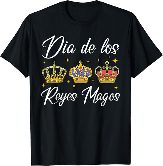 Dia De Los Reyes Magos T-Shirt - T-Shirt | Black
