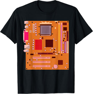 Electronics for devices and systems, circuit boards, soldering T-Shirt - T-Shirt | Black
