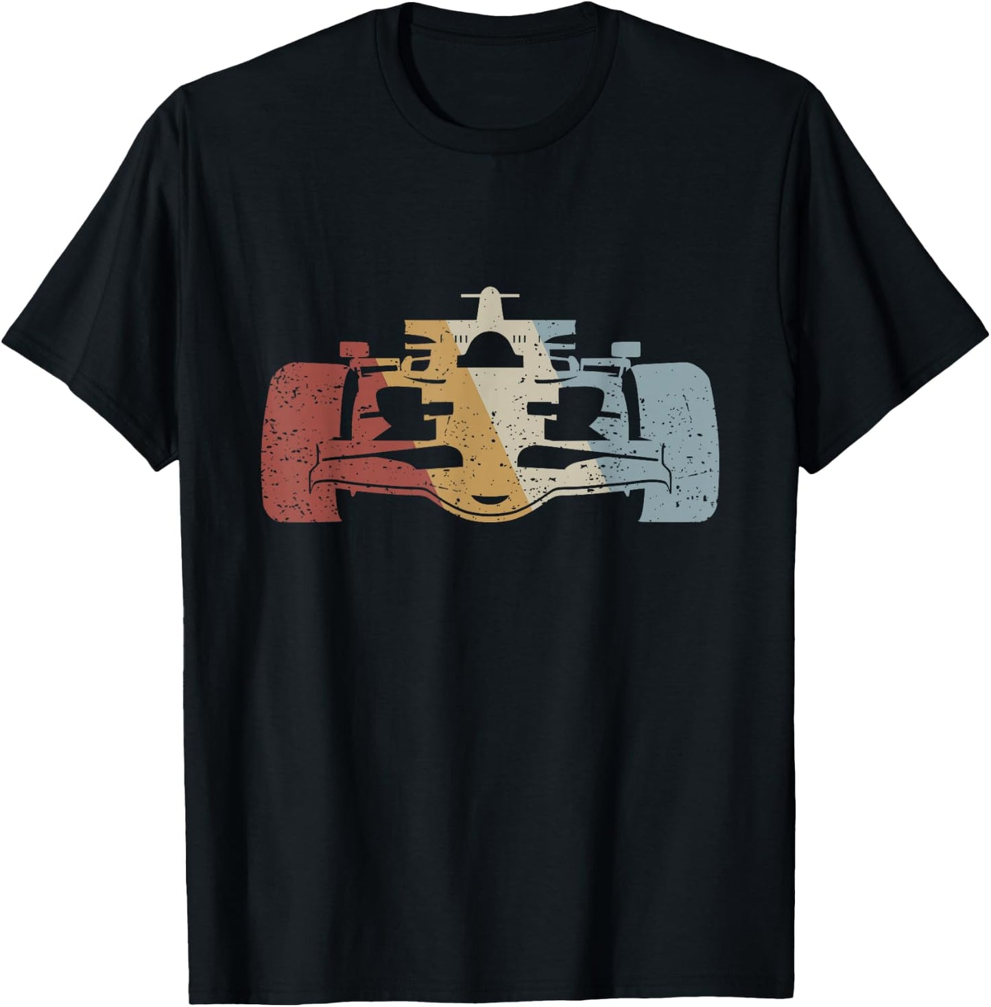 Racing Car Retro Style Vintage T-Shirt - T-Shirt | Black