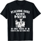 Rescuing Dogs is Like The Mafia - Dog Rescue Dog Adoption T-Shirt - T-Shirt | Black