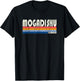 Retro Vintage 70s 80s Style Mogadishu, Somalia T-Shirt - T-Shirt | Black