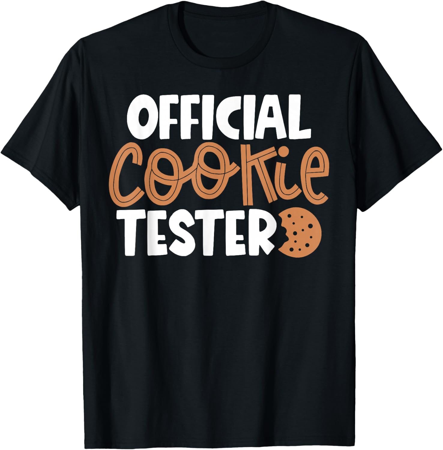 Official Cookie Tester Bakers Kids Toddler Xmas T-Shirt - T-Shirt | Black