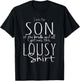 Funny Son of Bride Wedding Shirt Bridal Party Gift Lousy Tea T-Shirt - T-Shirt | Black