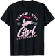 Snowmobile Ride Like A Girl Women's Winter Sports Motor Sled T-Shirt - T-Shirt | Black