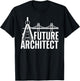 Cool Future Architect Art Boy Girl Kids Architecture Student T-Shirt - T-Shirt | Black