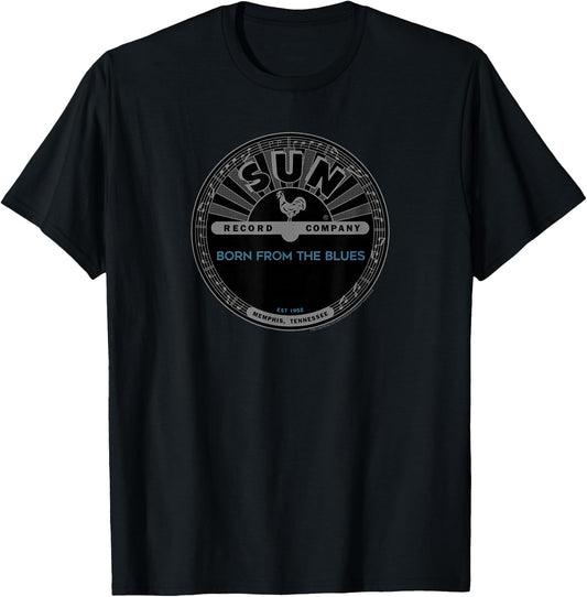 Sun Records Born From The Blues T-Shirt - T-Shirt | Black