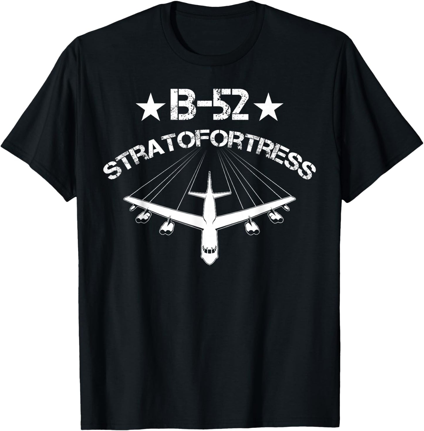 Cool B-52 Stratofortress | Funny US Bomber Air Force Gift T-Shirt - T-Shirt | Black