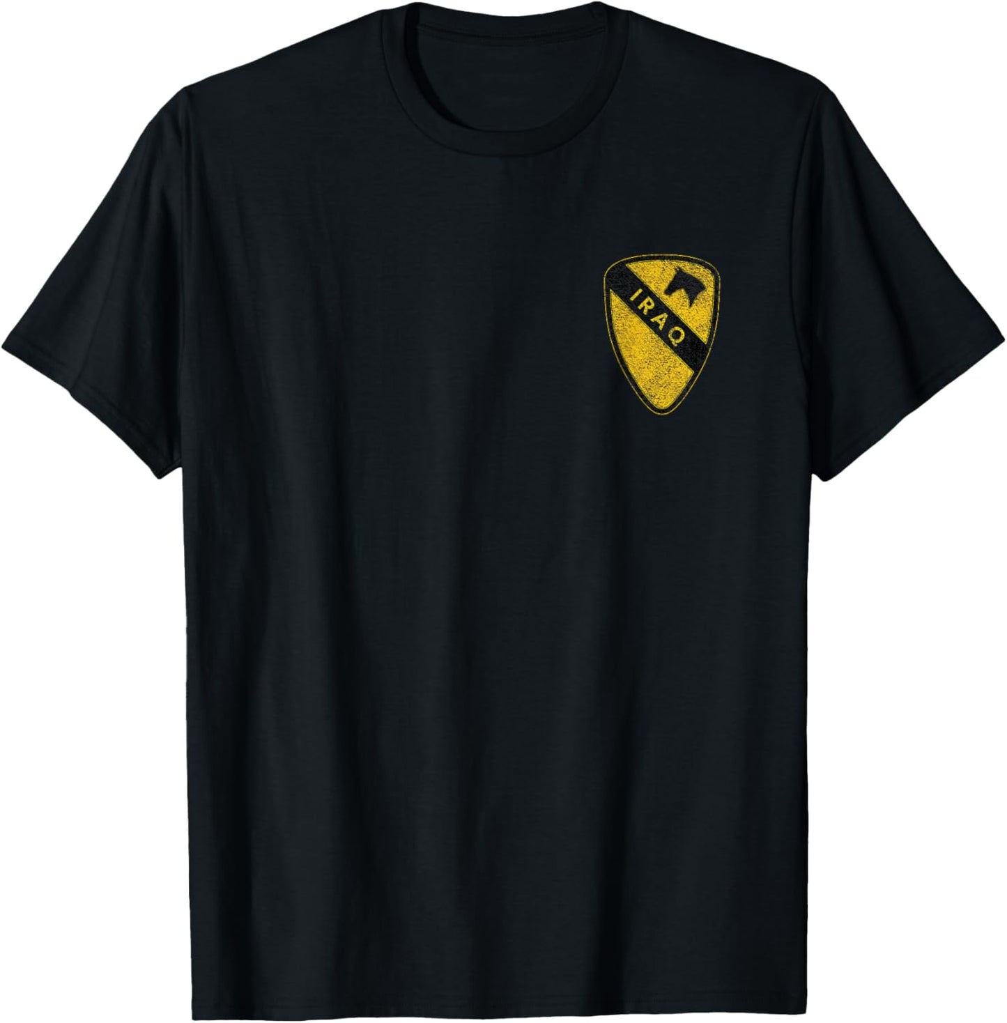 1st Cavalry Division Army Iraq Us Usa T-Shirt - T-Shirt | Black