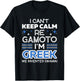 I Can't Keep Calm Re Gamoto I'm Greek We Invented Drama T-Shirt - T-Shirt | Black