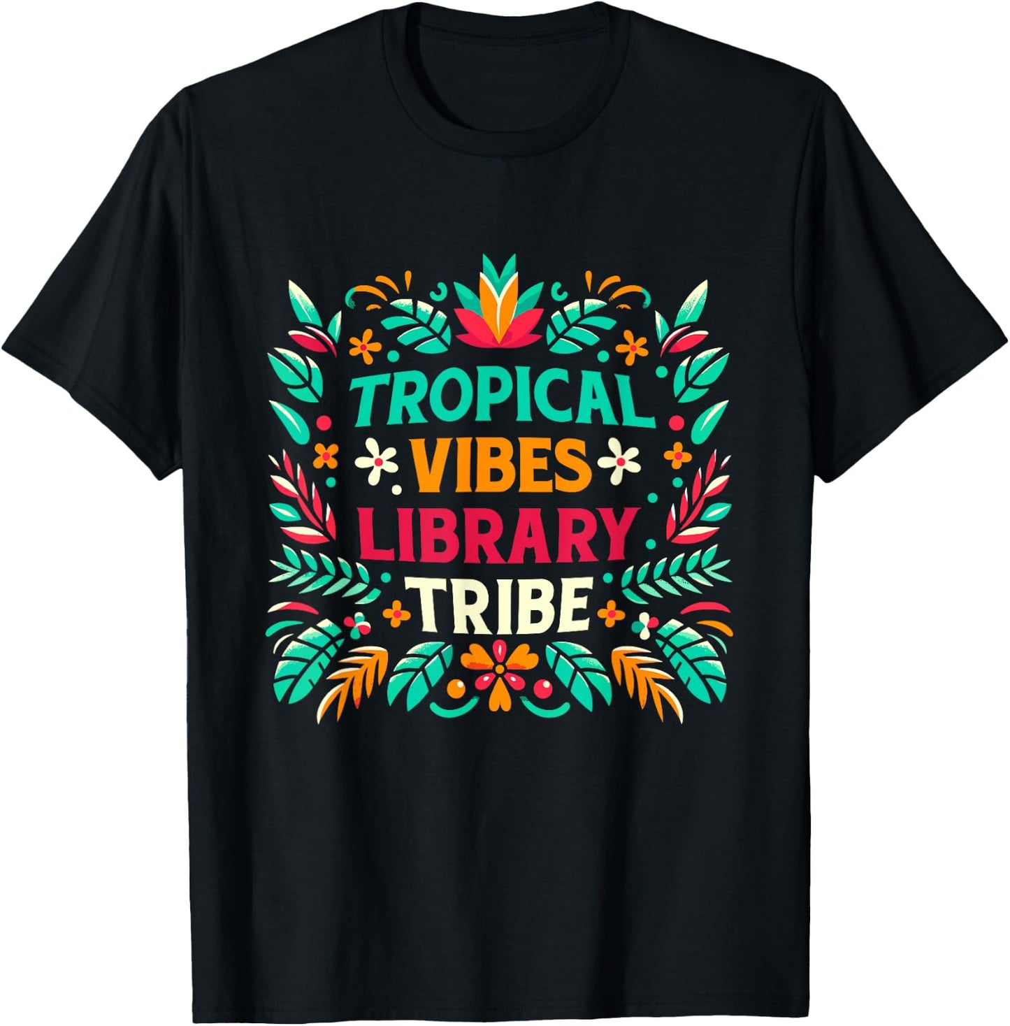 Librarian Happy Last Day Of School Funny Summer Break Beach T-Shirt - T-Shirt | Black