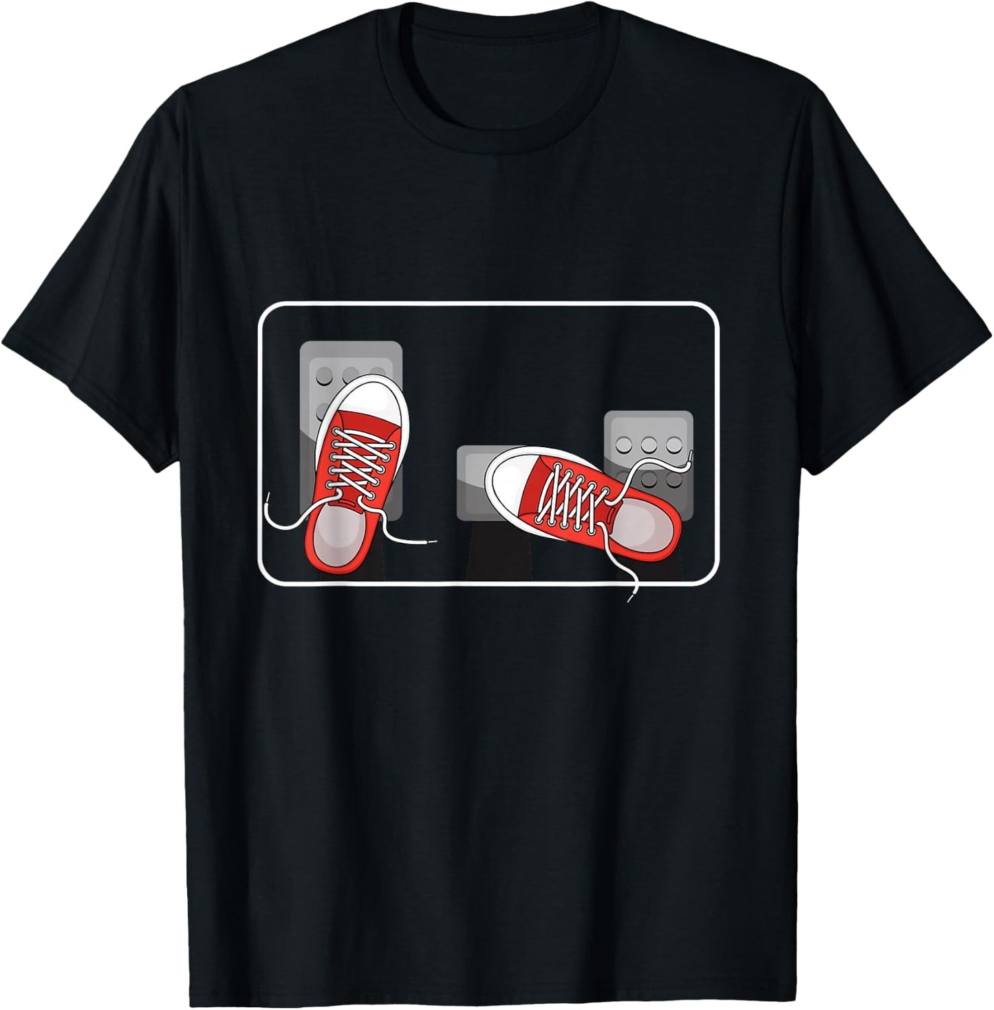 Three Pedals Manual Transmission Car T-Shirt - T-Shirt | Black