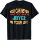 Funny Joyce Personalised First Name Joke Item T-Shirt - T-Shirt | Black