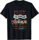 Let's Go To The Dungeon - Vintage Cartoon Fantasy Game Dice T-Shirt - T-Shirt | Black