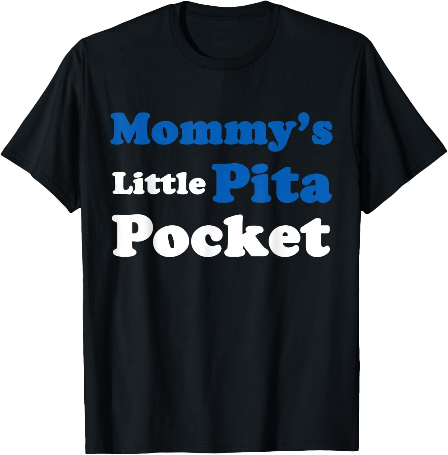Mommy's Little Pita Pocket Greece T-Shirt - T-Shirt | Black
