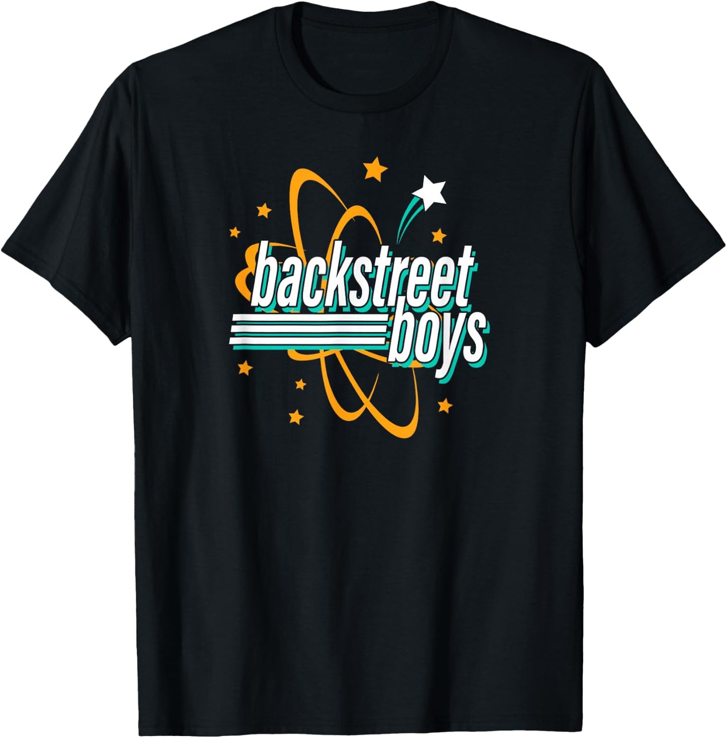 Backstreet Boys – Nuclear Star Logo T-Shirt - T-Shirt | Black