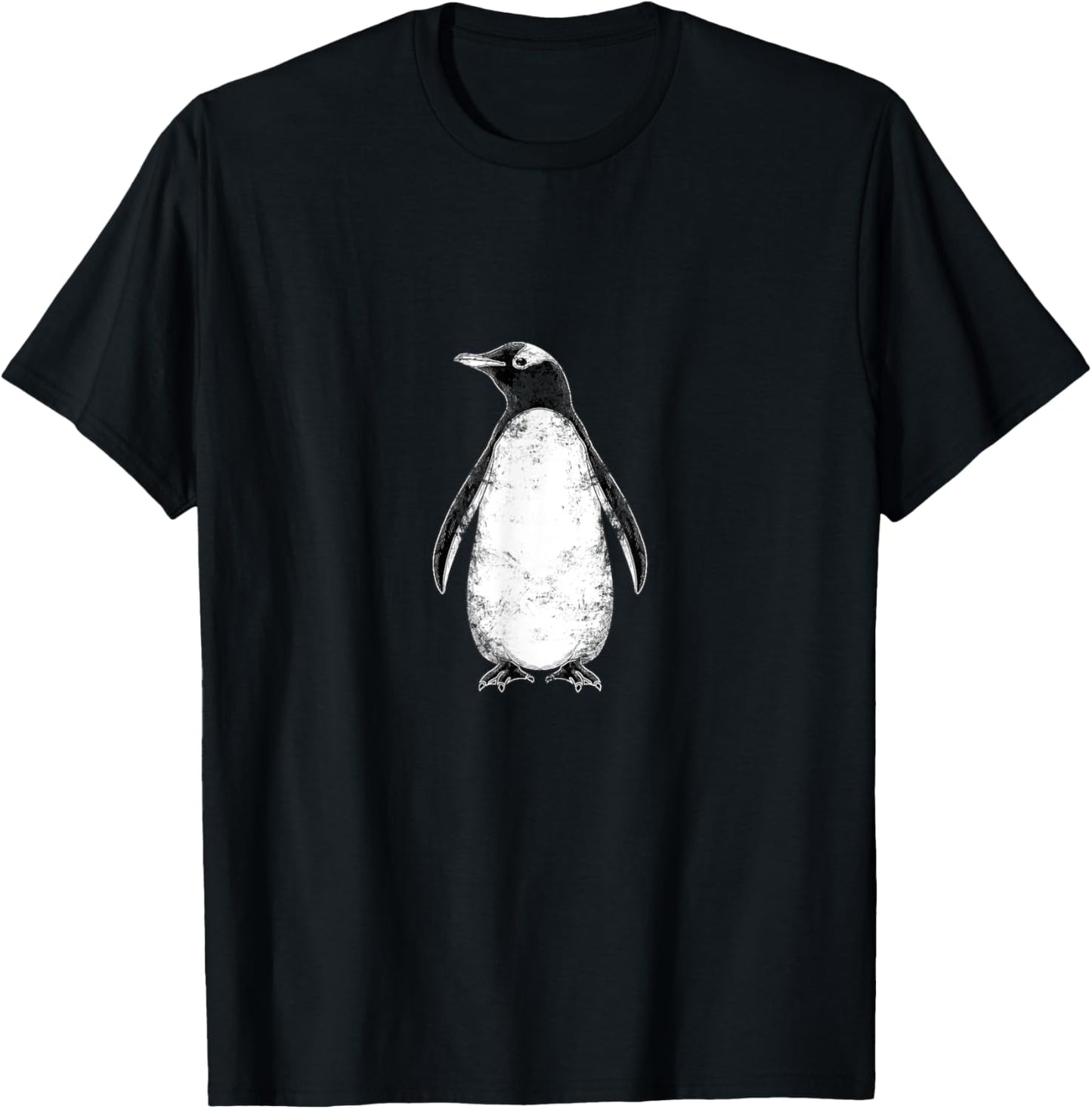 Zoo Bird Animal Gift Antarctic Penguin T-Shirt - T-Shirt | Black