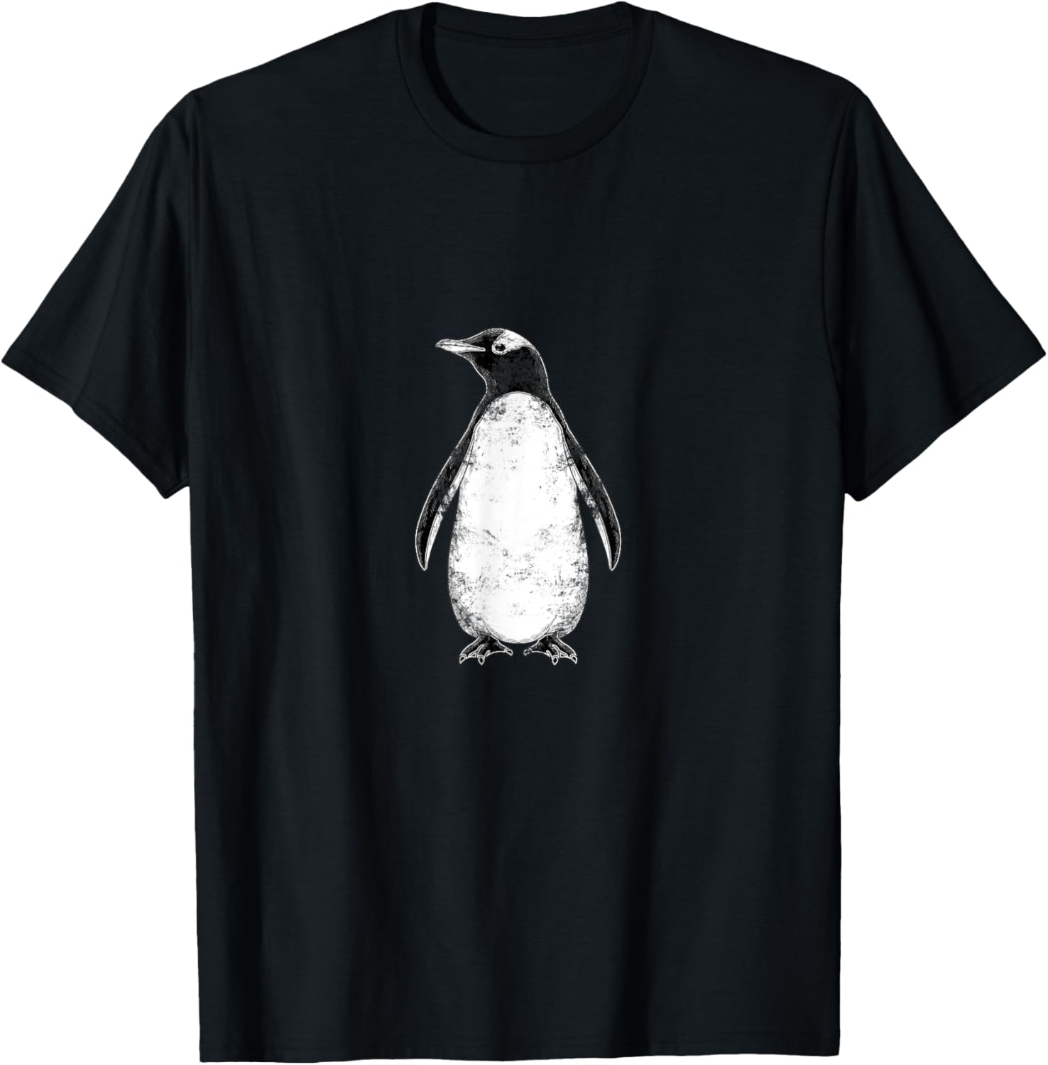 Zoo Bird Animal Gift Antarctic Penguin T-Shirt - T-Shirt | Black