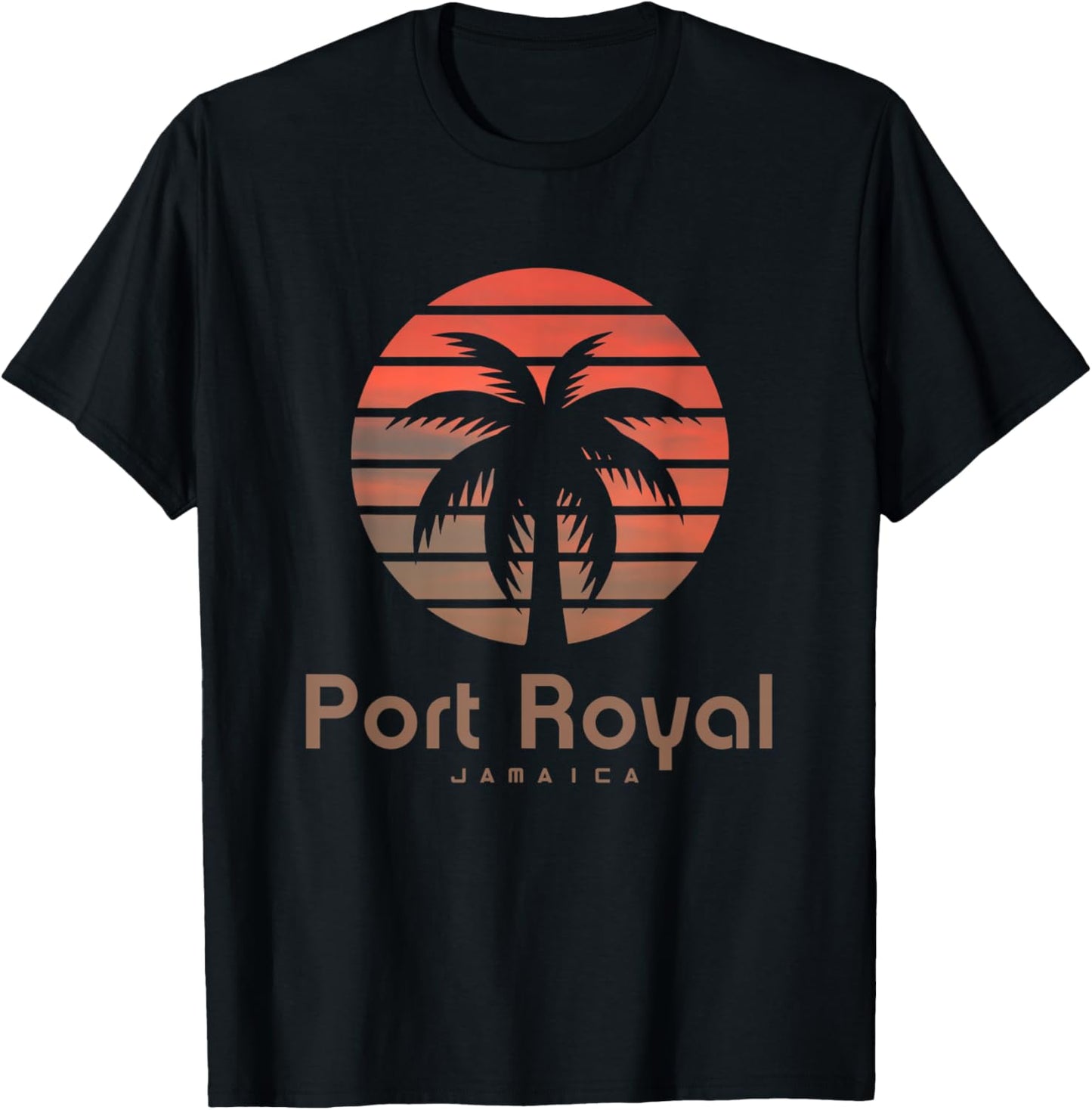 Port Royal Jamaica Travel Vacation T-Shirt - T-Shirt | Black