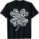 Boys Gamer Gift Game Shamrock St Patricks Day Irish Men Kids T-Shirt - T-Shirt | Black