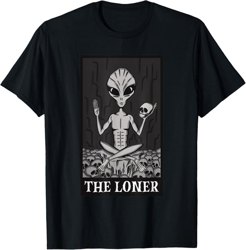 The Loner Lazy Halloween Costume Funny Alien Skeleton Skull