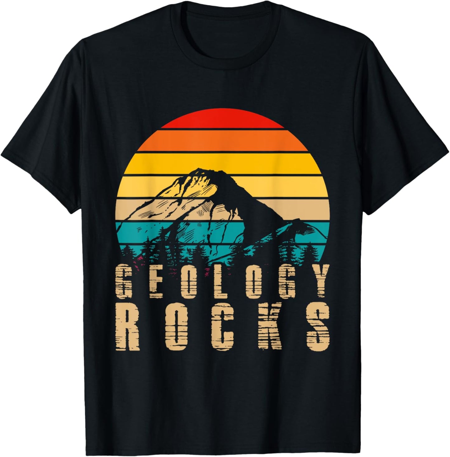 Geology Rocks Geology T-Shirt - T-Shirt | Black