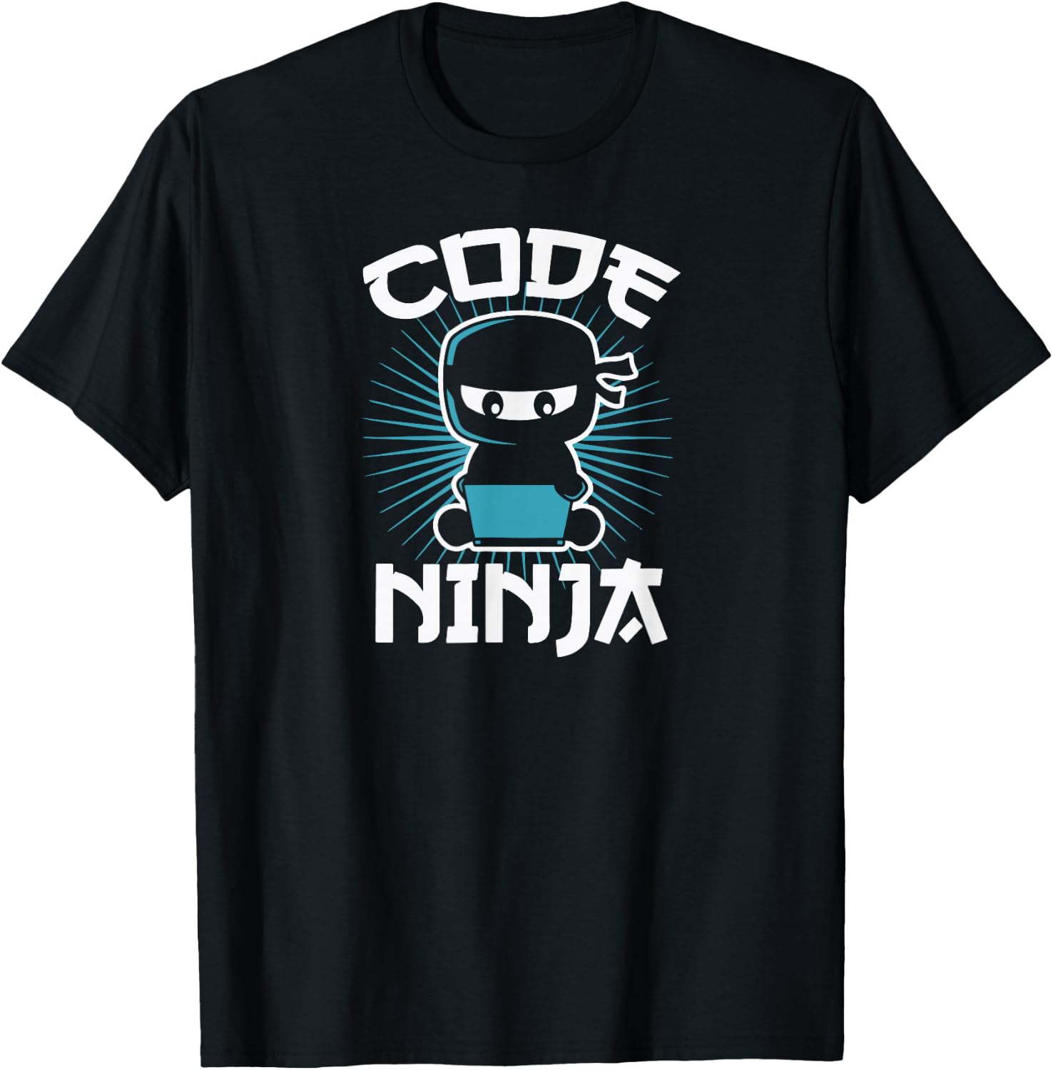 Code Ninja Programmer Coder Computer Programming Coding T-Shirt - T-Shirt | Black