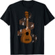 Ukulele Four String Instrument T-Shirt - T-Shirt | Black