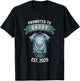 Promoted To Daddy Established 2025 - New Dad Dad Father's da T-Shirt - T-Shirt | Black