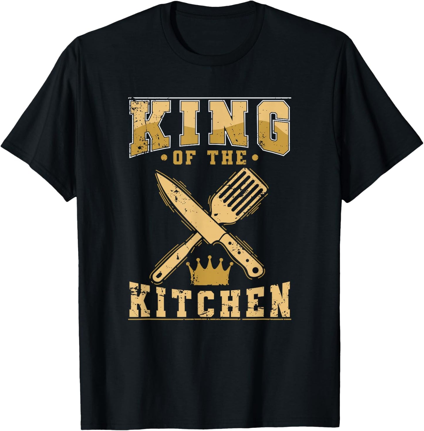 King Of The Kitchen T-Shirt - T-Shirt | Black