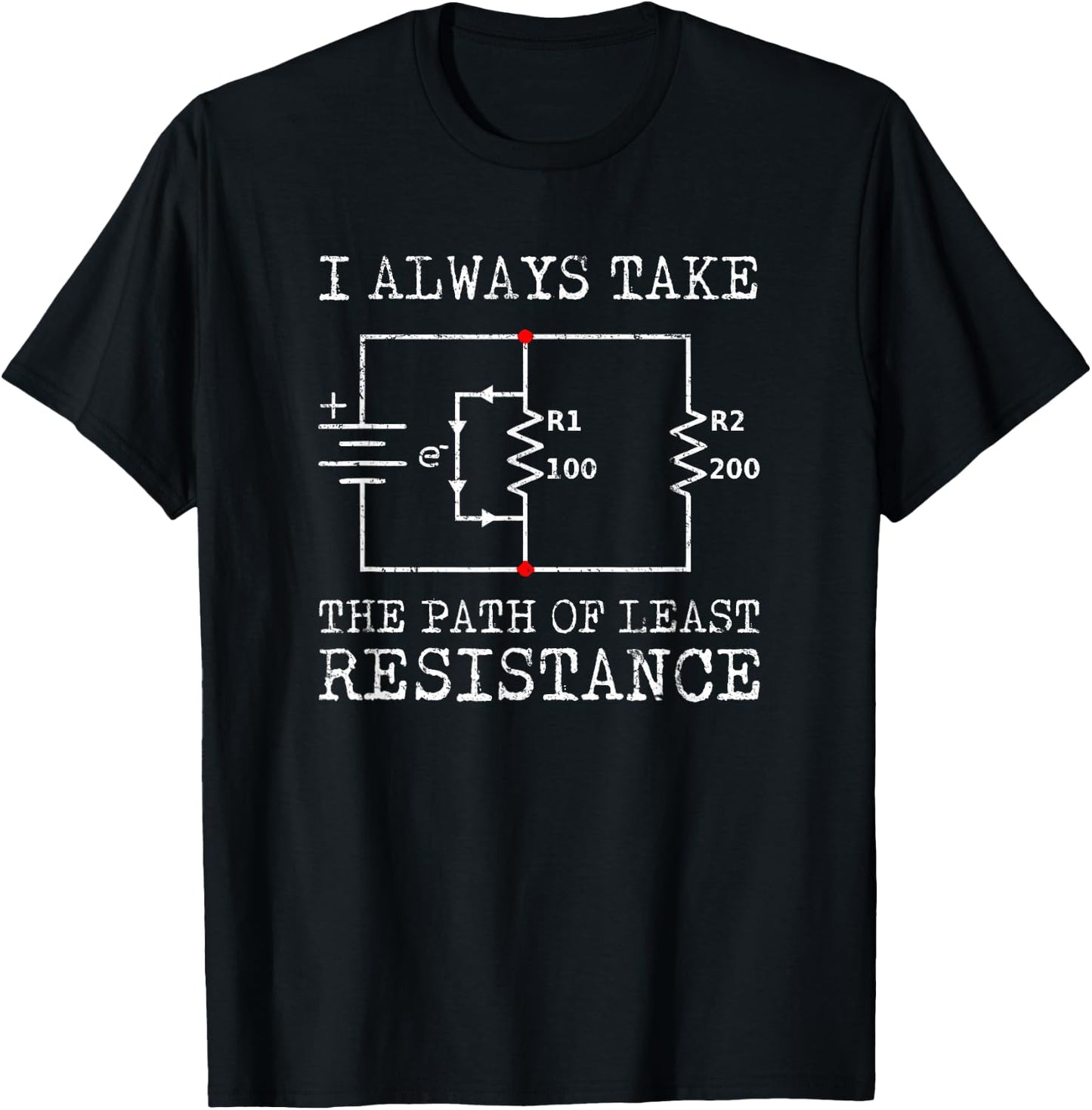 Electrical Engineer Gifts - Circuit Board Pun Nerd T-Shirt - T-Shirt | Black