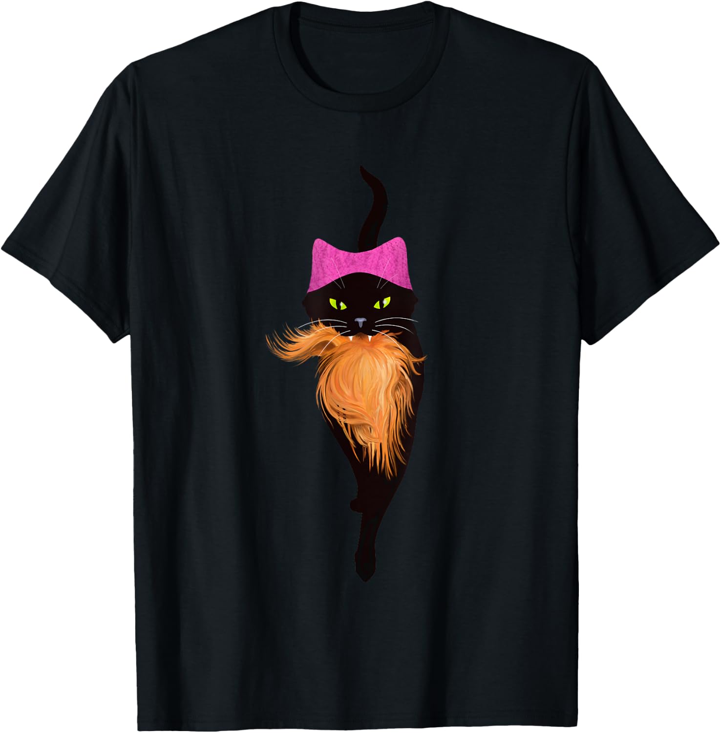 Good Pussy Cat USA Pink Pussy hat Kitty T-Shirt - T-Shirt | Black