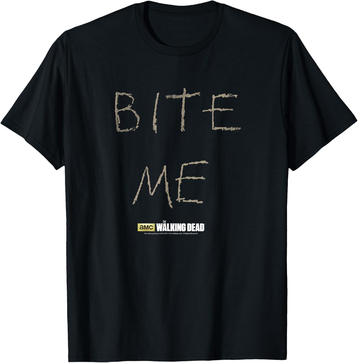 The Walking Dead Norman Reedus Bite Me T-Shirt - T-Shirt | Black
