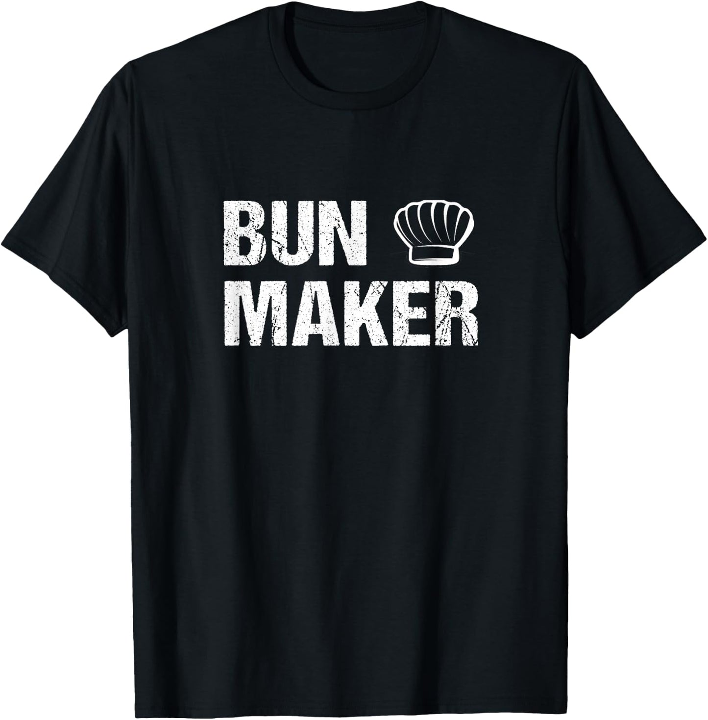 Bun Maker Bun Baker Funny Dad & Mom to be Matching T-Shirt - T-Shirt | Black