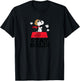 Peanuts - Snoopy Flying Ace Stay Bold Dog House T-Shirt - T-Shirt | Black