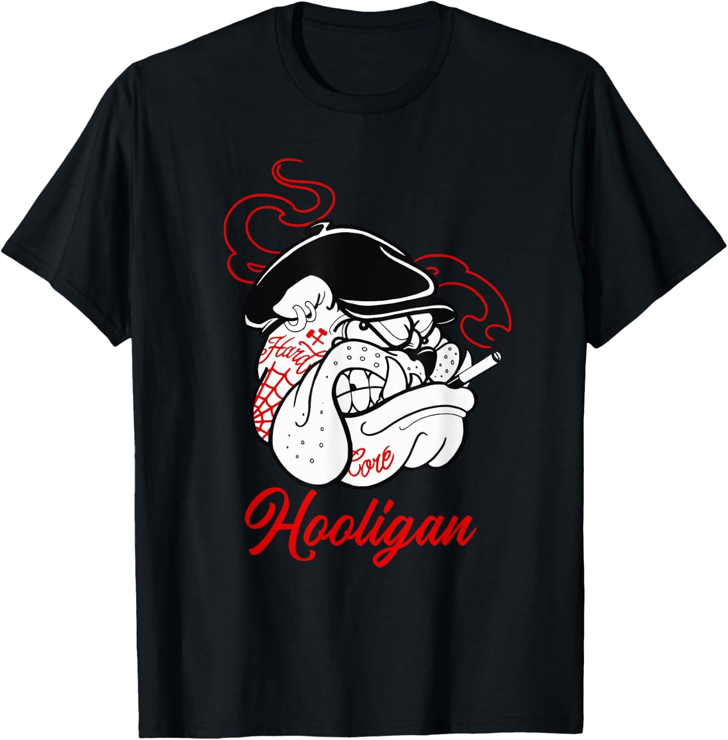 New York Hardcore Bulldog Hooligan Street Punk Revolution Women T-Shirt - T-Shirt | Black